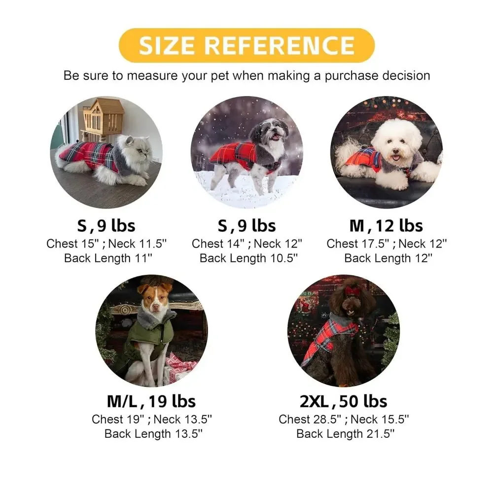 Petridge‎ Dog Winter Coat, Size XS